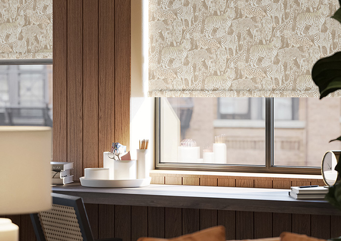 Zambezi, Stone - Twist&Fit Roller Blind - Image 5